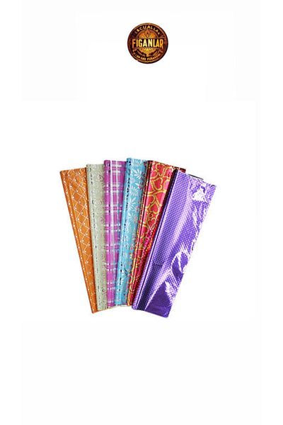 figanlar ambalaj 35X50 Gift Package with Tapes Adhesive Metallized 50 Pcs Glossy Matte Gift Bag