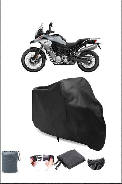 Breen Black Bmw F 850 ​​Gs Adventure Rear Bag Compatible Motorcycle Tarpaulin...