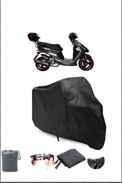 Breen Black Yuki Casper S 50 Waterproof Durable Motorcycle Cover