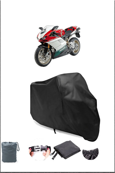 Breen Black Ducati 1098 Tricolore Rear Bag Lock Compatible Waterproof Canvas ...