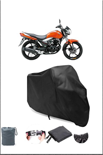 Breen Black Haojue Da135 S Waterproof Durable Motorcycle Cover