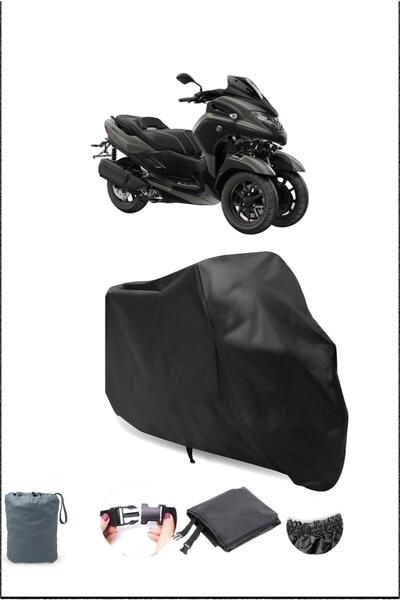 Breen Black Yamaha Tricity 300 Waterproof Durable Motorcycle Cover