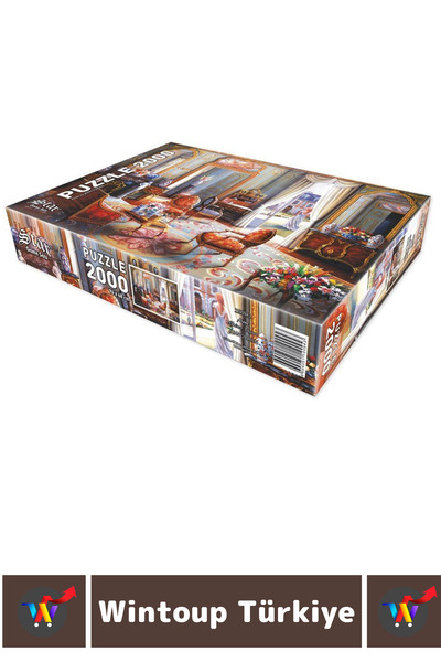 Wintoup Premium Eğlenceli El Göz Koordinasyon Hafıza Beceri Geliştirici 2000 Parça PUZZLE YALNIZ BAŞINA