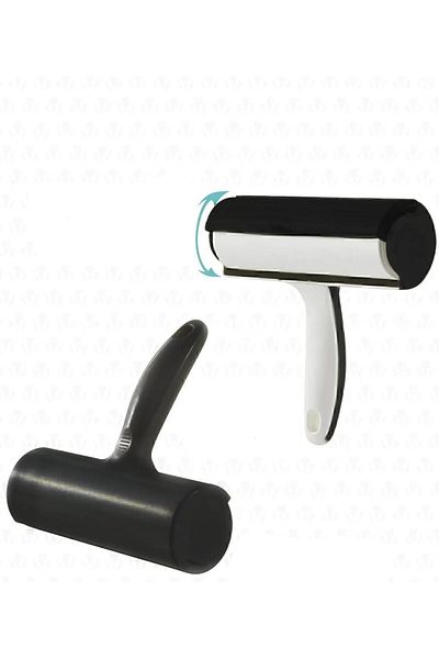 STOREMAX 60 Sheets Adhesive Lint Collector Roller Black Vlt1412 Star Buy Bz 1087243