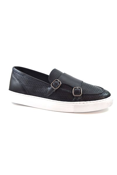 Onlo Ayakkabı Мъжки обувки Onlo Shoes 100139 от естествена мека кожа, тъмносини, мокасини