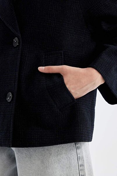 DeFacto Kadın Mont D3997ax/nv251 Navy