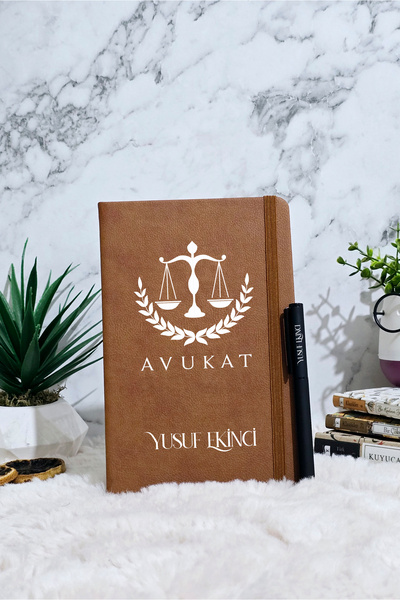 GUPSE Kişiye Özel Avukata Hediye Avukat Tasarımlı Ajanda