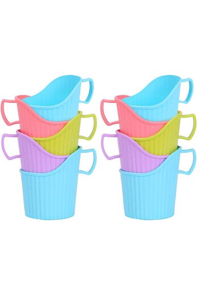 STOREMAX Mrttnca 10Pcs Portable Hot Glass and Paper Cup Holder Hot Cold Insulated Trndymr