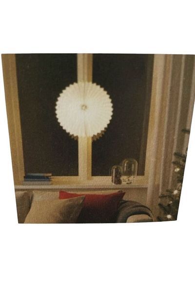 IKEA IKEA Strala Large Origami Paper Round Lamp
