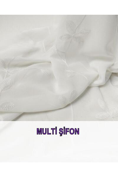 Kumaş Parça Широкий шовковий тюль (ширина 140 см, довжина 300 см)