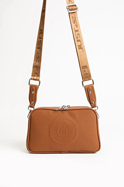 JP POLO Kadın Orijinal Just Polo Yeni Sezon Lakos Kumaş Lüks Omuz Çantası Sho...