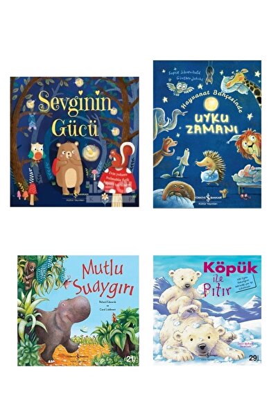 TÜRKİYE İŞ BANKASI KÜLTÜR YAYINLARI 4'lü Ilk Okuma Kitaplarım - Iş Bankası Ta...