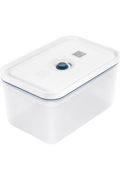 STOREMAX Sellbuystore Fresh & S Vacuum Storage Container, L, Plastic, Semi-Transparent-Mediterranean Blue 1053513