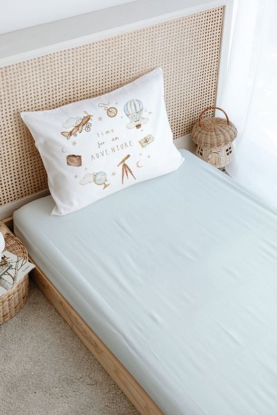Tuğba Kuğu طقم ملاءات جاهزة مفردة - سلسلة ملكية - Adventure Baby