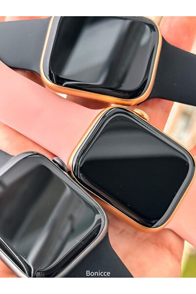 FERRO Pembe Silikon Kordon ,sesli Görüşme, Garantili, Akıllı Saat Powerbanklı Kulaklık