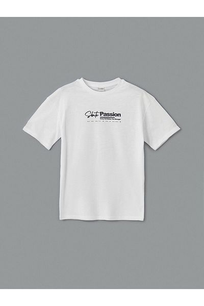 LC Waikiki Νέα σεζόν Crew Neck Boy's Tisort - S58676Z4
