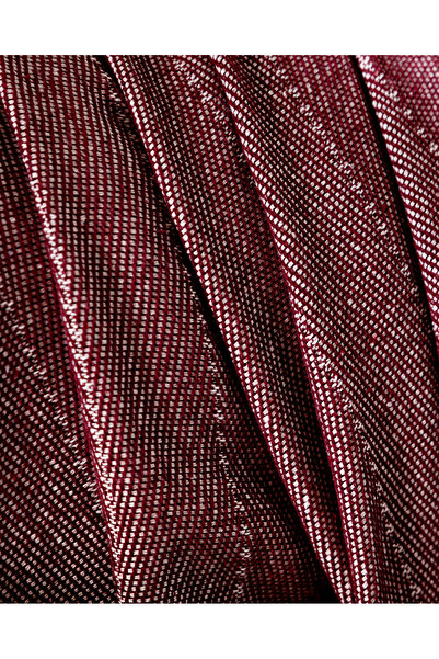 Madame Coco Rosny Sofa Shawl - Burgundy - 175X200 cm