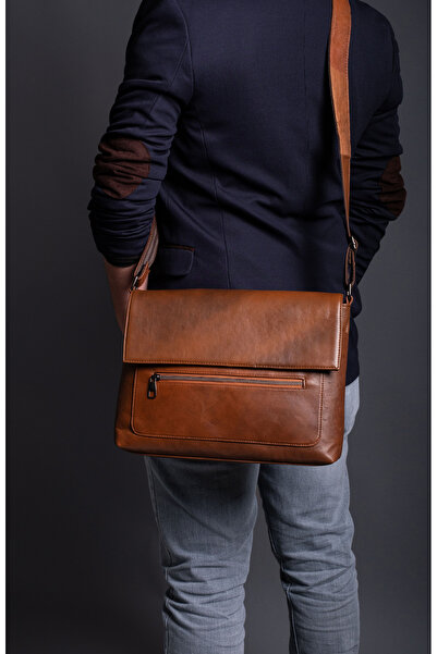 saraci leather craft Genuine Leather Laptop and Briefcase, MacBook Bag, Computer Bag