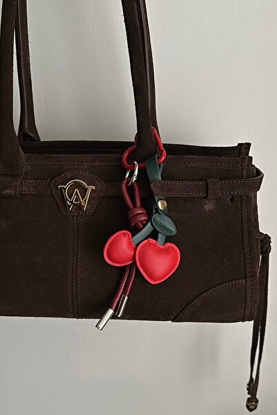 Okko Store Deri Charmlı Çanta Aksesuarı Anahtarlık