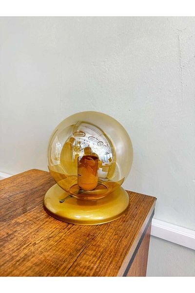 OSC HOME AYDINLATMA TASARIM Lampshade Globe Antique Honey