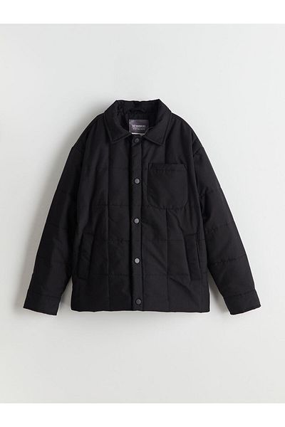 LC Waikiki Lcw Kids Quilted Patterned Boys' Coat