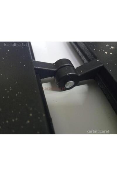 abnturk 3 Kat Granit Ocak Üstü Tost Makinesi YaşamBoyu Garantili Tostmatik Grill Ahşap Saplı Döküm Alüminyum