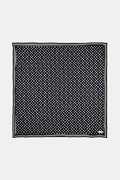 Vakko Μαύρο Ecru Twill Μεταξωτό Φουλάρι - Special Series