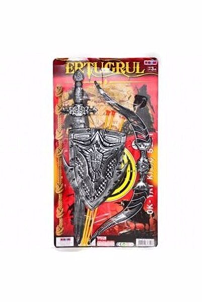 Genel Markalar Diriliş Ertuğrul Ok Yay Kılıç Ve Kalkan Seti Savaş Seti