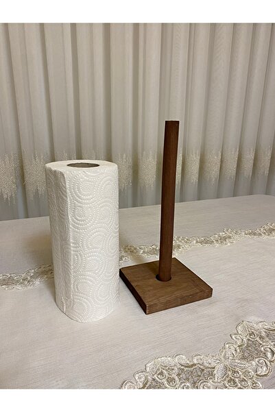 MSAĞWOODS Wooden Paper Towel Holder, Tabletop Napkin Holder