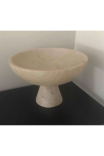 İnce mermer dekorasyon وعاء منشفة من الحجر الطبيعي باللون البيج من الترافرتين...