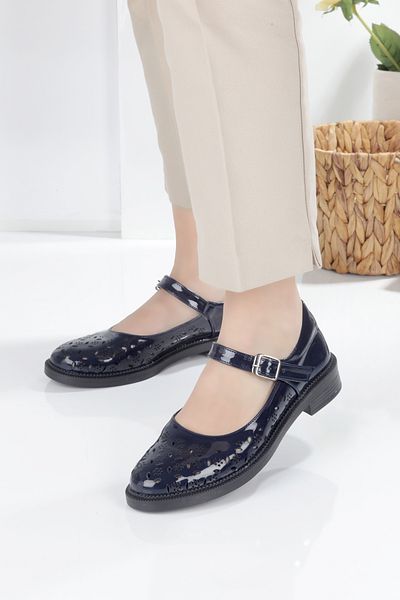 EYLÜLDEN MODA SHOES Pantofi de modă Eylülden Mocasini de damă Pantofi de balerină scobiți