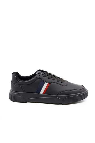 Tiglon Men's Black Sneakers - Casual Comfort Shoes M20505