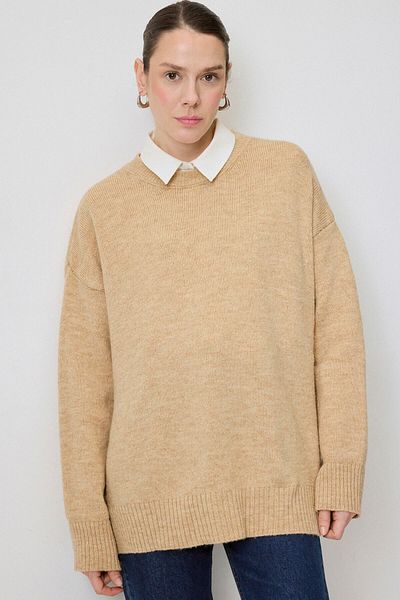 Touché Privé Solid Color Oversize Pullover