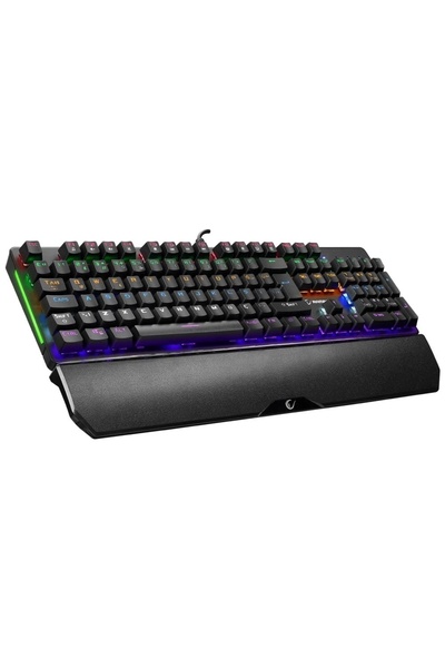 Rampage Kb-r86 Umbra Siyah Usb Rainbow Aydınlatmalı Red Switch Mekanik Gaming Oyuncu Klavyesi