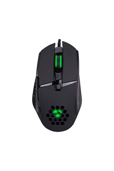Everest Rage-x1 Usb Siyah 8 Tuşlu Led Işıklı 6400dpi Gaming Oyuncu Mouse