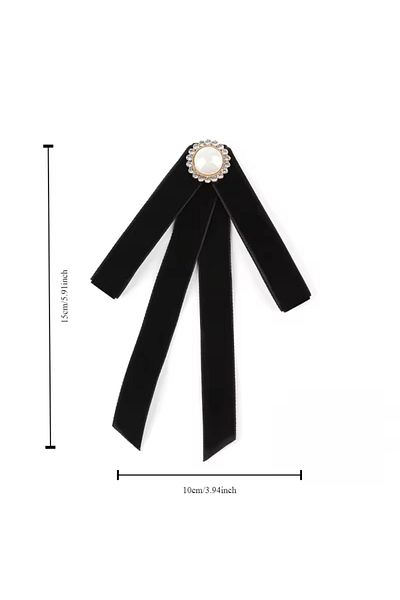 LO ADORO Women's Tie Women's Bow Tie Collar Brooch Collar Accessory