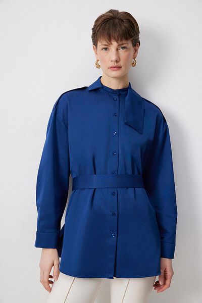 Touché Privé Relax Fit Shirt with Epaulettes