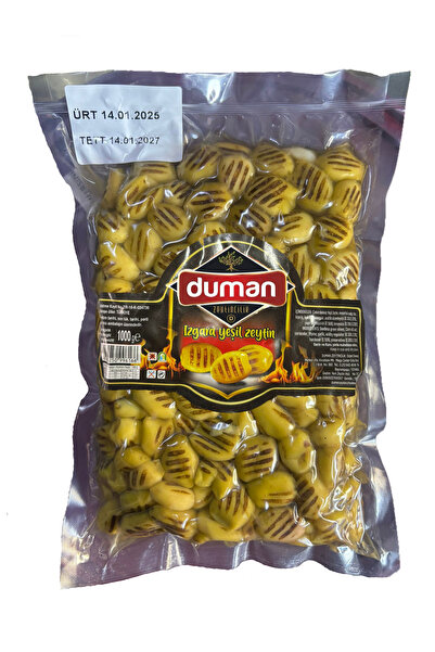DUMAN GURME Izgara Yeşil Zeytin Vakum 1 Kg