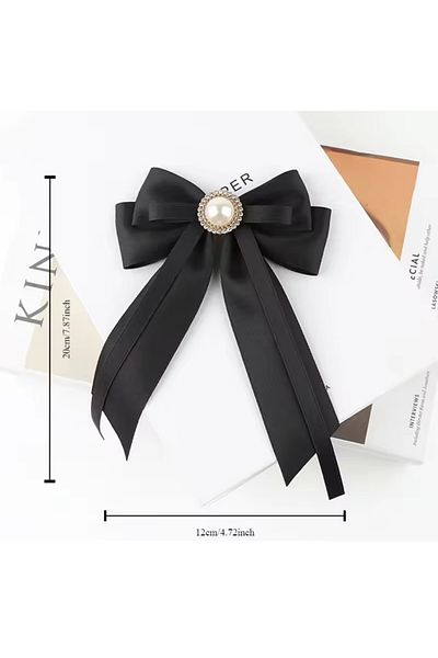 LO ADORO Women's Tie Women's Bow Tie Collar Brooch Collar Accessory