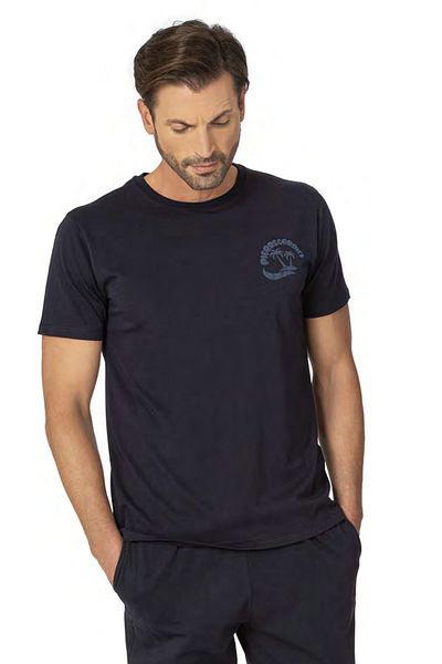 Pierre Cardin 2025 Spring-Summer Men's Short Sleeve Home Wear Pajama Set Ch.Pc.01.60.79
