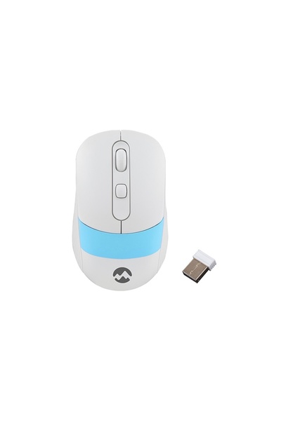 Everest Beyaz Mavi Sm-18 Usb Beyaz/mavi 2.4ghz Optik Kablosuz Mouse