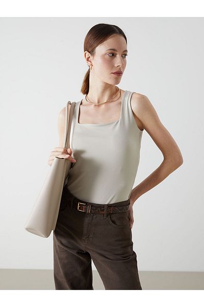 LC Waikiki Lcwaikiki Classic Square Collar Women's Tank Top