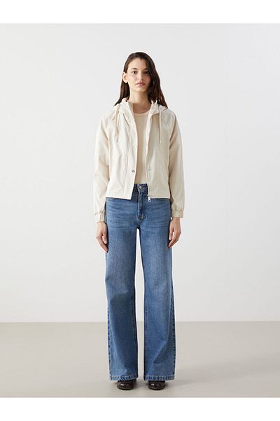 LC Waikiki Hooded Oversize Women's Raincoat