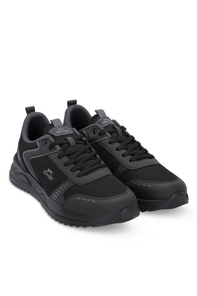 Slazenger GUMMY I Pantofi pentru bărbați de mărime mare Negru / Negru