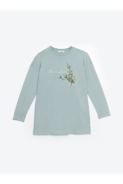 LC Waikiki Γυναικείο φόρεμα LCW ECO Crew Neck Floral