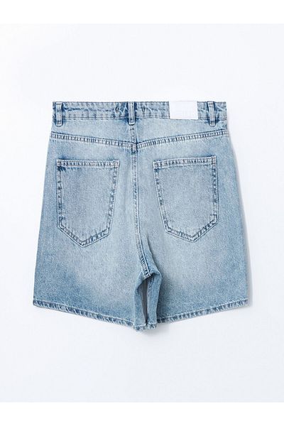 LC Waikiki Sort de blugi pentru femei cu talie înaltă Mom Fit - S5HD10Z8