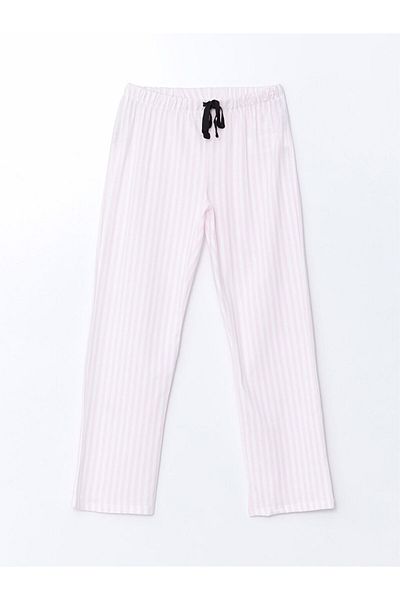LC Waikiki Lcw Dream Elastic Waist Striped Women's Sleepwear Bottom