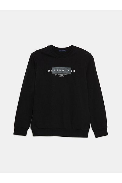 LC Waikiki Ανδρικό φούτερ με μακρυμάνικη λαιμόκοψη LCWAIKIKI Classic Crew