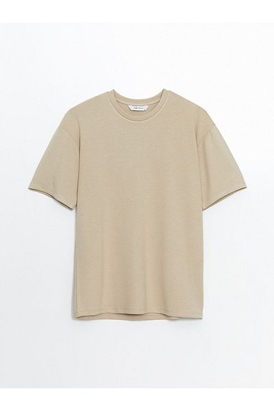 LC Waikiki LCW Vision Herren-T-Shirt mit Rundhalsausschnitt und kurzen Ärmeln