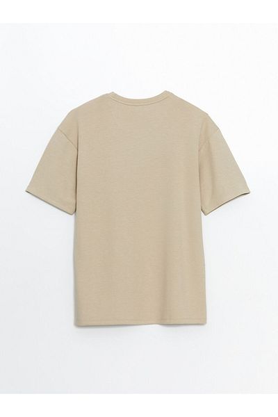 LC Waikiki LCW Vision Herren-T-Shirt mit Rundhalsausschnitt und kurzen Ärmeln